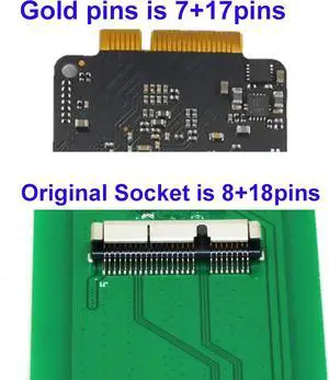 24-Pin to 2.5 Inch SATA Card,Compatible with 2012-Early 2013 Year MacBook PRO Retina SSD,Fit In Mac MINI 24-Pin to 2.5 Inch SATA Card,Compatible with 2012-Early 2013 Year MacBook PRO Retina SSD,Fit In Mac MINI