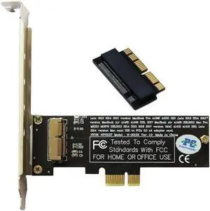 NGFF M.2 nVME SSD Adapter Card and PCIe 1X Reader Card for Upgrade MacBook Air(2013-2016 Year) and MacBook PRO(Late 2013-2015 Year) NGFF M.2 nVME SSD Adapter Card and PCIe 1X Reader Card for Upgrade MacBook Air(2013-2016 Year) and MacBook PRO(Late 2013-2015 Year)