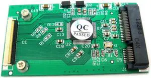 mSATA SSD to 40-Pin ZIF Adapter Card mSATA SSD to 40-Pin ZIF Adapter Card