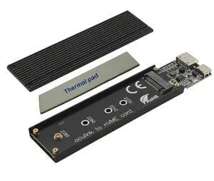 Oculink SFF-8611/8612 M.2(NGFF) NVMe SSD External Case,Comatible with SteamDeck GDP Thinkbook 14+/16+ UM780 XTX AOOSTAR Mini PC Oculink SFF-8611/8612 M.2(NGFF) NVMe SSD External Case,Comatible with SteamDeck GDP Thinkbook 14+/16+ UM780 XTX AOOSTAR Mini PC