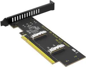 PCIe 4.0 16x to Dual MCIO SFF-1016,PCI-e Bifurcation x16 to x8x8 Split MCIO 8X Adapter Card PCIe 4.0 16x to Dual MCIO SFF-1016,PCI-e Bifurcation x16 to x8x8 Split MCIO 8X Adapter Card