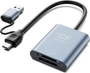 CFexpress A/SD Card Reader,USB 3.1 Gen 2 10Gbps CFexpress A Card Reader,USB 3.0 SD SDXC Memory Card Adapter,Compatible with Sony Tough CEA-G80T/G160T CFexpress A/SD Card Reader,USB 3.1 Gen 2 10Gbps CFexpress A Card Reader,USB 3.0 SD SDXC Memory Card Adapter,Compatible with Sony Tough CEA-G80T/G160T
