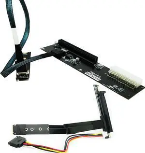 M.2 M-Key to PCI-e PCI-Express 16X 3.0 25cms and 4.0 50cms Extension Cable As External Graphics Card M.2 M-Key to PCI-e PCI-Express 16X 3.0 25cms and 4.0 50cms Extension Cable As External Graphics Card
