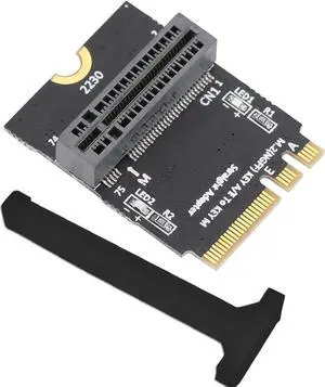 M.2 nVME SSD to M.2 Key A/E Adapter Card for 2280 Size SSD (Only fit nVME 2280 SSD) M.2 nVME SSD to M.2 Key A/E Adapter Card for 2280 Size SSD (Only fit nVME 2280 SSD)