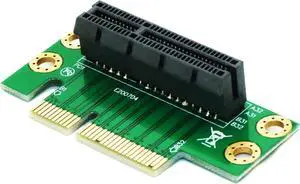PCI-E PCIe Express 4X Riser Extension Card Angled PCI-E PCIe Express 4X Riser Extension Card Angled