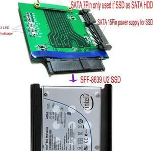 U.2 SFF-8639 NVMe SSD to PCI-e 4X 3.0 Adapter 15CMS Cable,Compatible for 750/P3500 3600 U.2 SFF-8639 NVMe SSD to PCI-e 4X 3.0 Adapter 15CMS Cable,Compatible for 750/P3500 3600