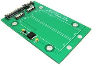 Dual 18-Pin to SATA Adapter for SSD from 2010-2011 MacBook AIR A1369 A1370 A1377 Dual 18-Pin to SATA Adapter for SSD from 2010-2011 MacBook AIR A1369 A1370 A1377