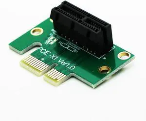 PCI-E PCIe Express 1X Riser Extension Card Angled PCI-E PCIe Express 1X Riser Extension Card Angled