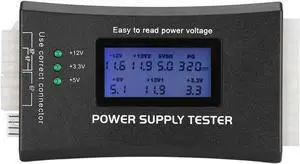 20/24Pin ITX PC Power Supply PSU Tester with LCD 20/24Pin ITX PC Power Supply PSU Tester with LCD