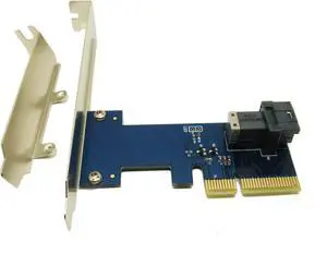 PCI-e 3.0 4X to SFF-8643 Card Compatible With PCIe NVMe U.2(SFF-8639) SSD 750 p3600 p3700 PCI-e 3.0 4X to SFF-8643 Card Compatible With PCIe NVMe U.2(SFF-8639) SSD 750 p3600 p3700