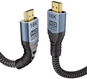 16K 10K 8K HDMI ARC/eARC Cable 2.2 for Soundbar 1.6FT/0.5M, 16K@60Hz 8K@240Hz 4K@480Hz High Speed HDMI Cord for Home Theater, 96Gbps, Dolby Atoms, DTS:X, for PS5, Laptop, Monitor, Roku TV 16K 10K 8K HDMI ARC/eARC Cable 2.2 for Soundbar 1.6FT/0.5M, 16K@60Hz 8K@240Hz 4K@480Hz High Speed HDMI Cord for Home Theater, 96Gbps, Dolby Atoms, DTS:X, for PS5, Laptop, Monitor, Roku TV