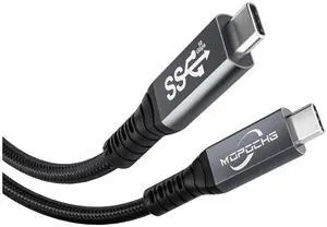 100W Short USB C to USB C Cable 3.3FT, USB C 3.1 Gen 2 Cable 10Gbps 4K Video High Speed Data Transfer Fast Charging Cord for iPhone 17 16 15 Series, MacBook, Sam-sung S25, Display Monitor 100W Short USB C to USB C Cable 3.3FT, USB C 3.1 Gen 2 Cable 10Gbps 4K Video High Speed Data Transfer Fast Charging Cord for iPhone 17 16 15 Series, MacBook, Sam-sung S25, Display Monitor