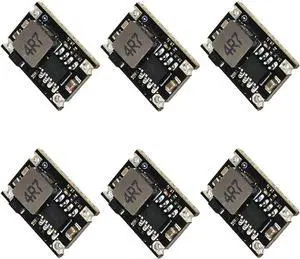 3.3V Regulator 6pcs Mini Reducer DC 4.75-23V 5V 12V Buck to 3.3V Buck Converter Board 1.8A Output Mini360 Small Size Aircraft Model MP1584EN Power Module(3.3 Volts) 3.3V Regulator 6pcs Mini Reducer DC 4.75-23V 5V 12V Buck to 3.3V Buck Converter Board 1.8A Output Mini360 Small Size Aircraft Model MP1584EN Power Module(3.3 Volts)
