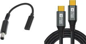 + 3.3 ft 100W 3.2 Gen 2 C to C Cable + 3.3 ft 100W 3.2 Gen 2 C to C Cable
