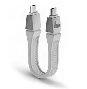 Thunderbolt 5 (USB-C) Cable Short 5 inch, 240W PD Fast Charging Thunderbolt 5 (USB-C) Cable Short 5 inch, 240W PD Fast Charging