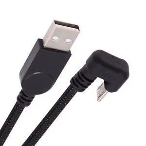 USB2.0 Type-A to Micro USB 5Pin Male to Male Power Data Cable 480Mbps Opposite U Shape Back Angle Compatible with Computer Phone Camera (5ft/150cm) USB2.0 Type-A to Micro USB 5Pin Male to Male Power Data Cable 480Mbps Opposite U Shape Back Angle Compatible with Computer Phone Camera (5ft/150cm)