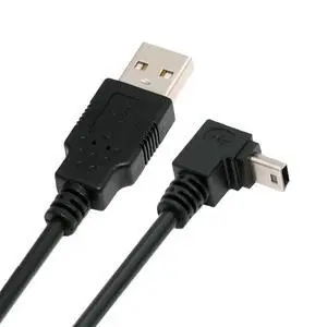 Mini USB2.0 5Pin Type-B Male 90 Degree Up Angle to USB 2.0 Type-A Male Power Data Cable 480Mbps Compatible with Computer Camera Laptop Desktop (Up Angle 1.6ft/0.5m) Mini USB2.0 5Pin Type-B Male 90 Degree Up Angle to USB 2.0 Type-A Male Power Data Cable 480Mbps Compatible with Computer Camera Laptop Desktop (Up Angle 1.6ft/0.5m)