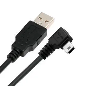 Mini USB2.0 5Pin Type-B Male 90 Degree Right Angle to USB 2.0 Type-A Male Power Data Cable 480Mbps Compatible with Computer Camera Laptop Desktop MP3 MP4 (Right Angle 6ft/1.8m) Mini USB2.0 5Pin Type-B Male 90 Degree Right Angle to USB 2.0 Type-A Male Power Data Cable 480Mbps Compatible with Computer Camera Laptop Desktop MP3 MP4 (Right Angle 6ft/1.8m)