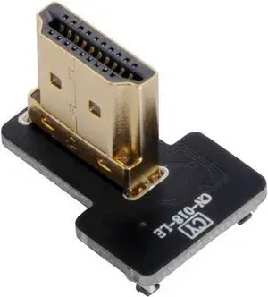 CYFPV HDMI Type A Male Connector Left Angled 90 Degree for FPV HDTV Multicopter Aerial Photography CYFPV HDMI Type A Male Connector Left Angled 90 Degree for FPV HDTV Multicopter Aerial Photography