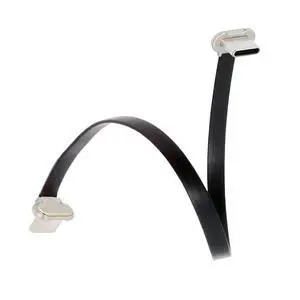 90 Degree Dual Angled USB-C Type C to USB-C Ultra Slim Flat Power USB2.0 Data Cable 65W Fast Charge Compatible with Laptop Tablet Phone (200mm) 90 Degree Dual Angled USB-C Type C to USB-C Ultra Slim Flat Power USB2.0 Data Cable 65W Fast Charge Compatible with Laptop Tablet Phone (200mm)