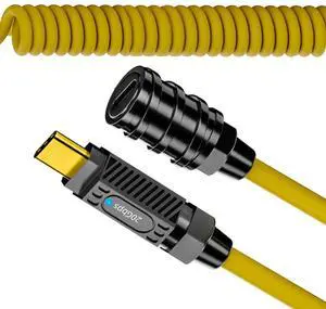Stretch Coiled USB-C USB4 Cable 20Gbps Data 140W 8K Video Compatible with Gaming Keyboard Mouse Type-C Male to Female Extension Cable (1.8m) Stretch Coiled USB-C USB4 Cable 20Gbps Data 140W 8K Video Compatible with Gaming Keyboard Mouse Type-C Male to Female Extension Cable (1.8m)
