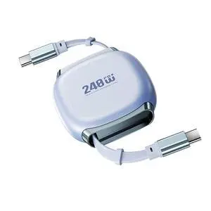 Retractable Stretch Coiled USB-C Type-C Cable Male to Male 480Mbps USB2.0 Version240W Compatible with Laptop Phone Tablet Type-C Male to Male Cable Power & Data (Blue 100cm) Retractable Stretch Coiled USB-C Type-C Cable Male to Male 480Mbps USB2.0 Version240W Compatible with Laptop Phone Tablet Type-C Male to Male Cable Power & Data (Blue 100cm)