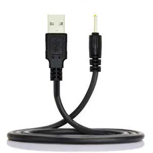 USB Type-A Male Input to 5V DC 2.5 * 0.7mm Output Power Charge Cable 100cm for DC5V Desk Lamp Fan Camera USB Type-A Male Input to 5V DC 2.5 * 0.7mm Output Power Charge Cable 100cm for DC5V Desk Lamp Fan Camera