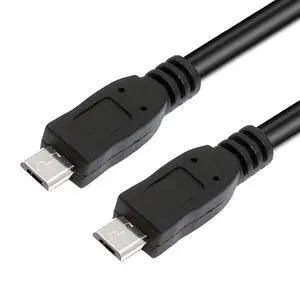 Micro USB2.0 Male to Micro USB Male 5Pin Data Charge Cable 480Mbps for Phone Tablet Camera (100cm) Micro USB2.0 Male to Micro USB Male 5Pin Data Charge Cable 480Mbps for Phone Tablet Camera (100cm)