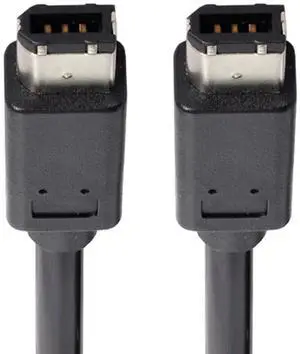 IEEE 1394 6Pin Male to 1394a 6Pin Male Extension Firewire Cable Compatible with Data Video Capture Card 400Mbps to 400Mbps 180cm IEEE 1394 6Pin Male to 1394a 6Pin Male Extension Firewire Cable Compatible with Data Video Capture Card 400Mbps to 400Mbps 180cm