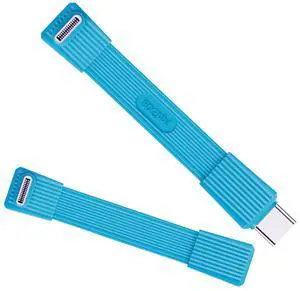 USB5.0 Type-C 80Gbps Flat Slim FPC USB-C Male & Female Extension Cable Up Angled 90 Degree 240W 16K 8K 60Hz 5K Compatible with 40Gbps USB4.0 Thunderbolt Blue Color (2-Pack) USB5.0 Type-C 80Gbps Flat Slim FPC USB-C Male & Female Extension Cable Up Angled 90 Degree 240W 16K 8K 60Hz 5K Compatible with 40Gbps USB4.0 Thunderbolt Blue Color (2-Pack)