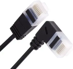 Angled Straight RJ45 High Flexible Patch Cable Cat6 for GigE CCD Data-High Flex Tray 50cm (Right Angled) Angled Straight RJ45 High Flexible Patch Cable Cat6 for GigE CCD Data-High Flex Tray 50cm (Right Angled)