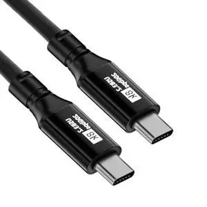 10Gbps USB-C USB 3.1 Type C Gen2 Male to Male Data 100W Cable with E-Marker (1.0M) 10Gbps USB-C USB 3.1 Type C Gen2 Male to Male Data 100W Cable with E-Marker (1.0M)