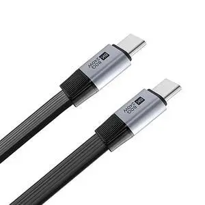 FPC Flat USB 3.1 Type-C USB-C Male to Male Data Cable 240W 80Gbps 8K Video for Laptop Phone Drive (20cm) FPC Flat USB 3.1 Type-C USB-C Male to Male Data Cable 240W 80Gbps 8K Video for Laptop Phone Drive (20cm)