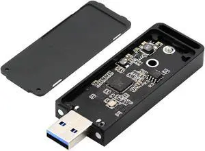 42mm NVME NGFF M2 M-Key or B/M-Key SSD to USB 3.0 External PCBA Conveter Adapter Card Flash Disk Type Black 42mm NVME NGFF M2 M-Key or B/M-Key SSD to USB 3.0 External PCBA Conveter Adapter Card Flash Disk Type Black