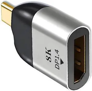 USB-C Type-C Host to Displayport Female Monitor DP Displays Adapter 4K 60hz for Laptop Phone USB-C Type-C Host to Displayport Female Monitor DP Displays Adapter 4K 60hz for Laptop Phone