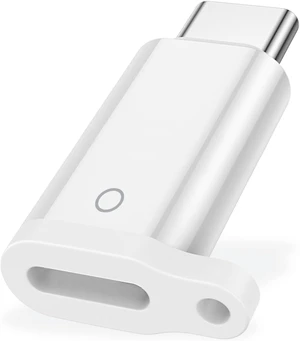 USB-C to Pencil (1st Generation) Adapter, White USB-C to Pencil (1st Generation) Adapter, White