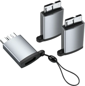 10Gbps USB C to Micro B Hard Drive Adapter 3 Pack 10Gbps USB C to Micro B Hard Drive Adapter 3 Pack