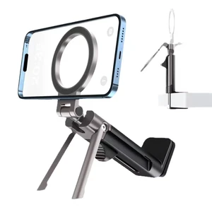 360° Metal Ball & Titanium Magsafe Airplane Phone Holder, Travel Essentials for Airplane Phone Mount, Universal Travel Phone Holder for Plane, Must Have for iPhone 17 16 15 14 13 360° Metal Ball & Titanium Magsafe Airplane Phone Holder, Travel Essentials for Airplane Phone Mount, Universal Travel Phone Holder for Plane, Must Have for iPhone 17 16 15 14 13