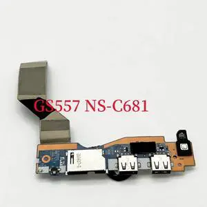 GS557 NS-C681 For Ideapad 5 15IIL05 USB Power Button Board With Cable 100% Tested Fully Work