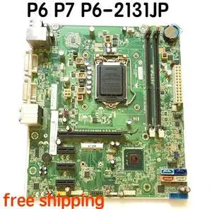 696233-001 For Pavilion P6 P7 P6-2131JP 500-018CX Motherboard 698346-501 H-JOSHUA-H61-uATX:1.00 Mainboard 100%Tested