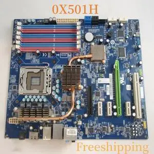 CN-0X501H  For Studio XPS 9000 435T Motherboard 0X501H  X501H X58 LGA1366 DDR3 Mainboard 100% Tested Fully Work