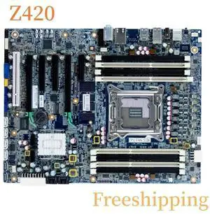 619557-001 For WorkStation Z420 Motherboard 618263-001 619557-501 619557-601 Support V1 CPU Mainboard 100% Tested Fully Work