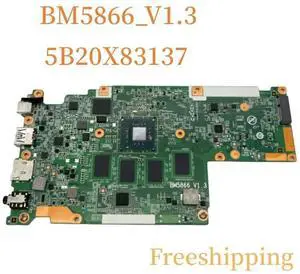 BM5866 For 300e Chromebook 2nd Gen Motherboard 5B20X83137 With N4020 4G 32G Mainboard 100% Tested Fully Work