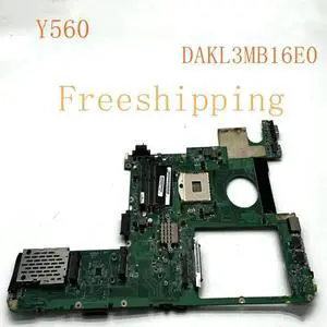 For Y560 Laptop Motherboard DAKL3MB16E0 Mainboard 100% Tested Fully Work