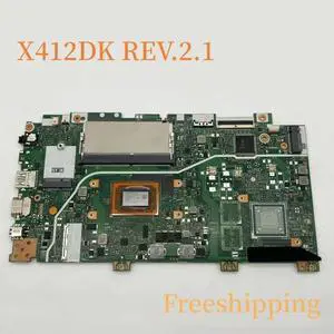 X412DK For X412DA X412DK A412D F412D X412D Motherboard With R5-3500U CPU 4GB RAM Mainboard 100% Tested Fully Work