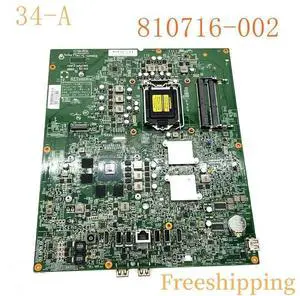 810716-602 For 34-A AIO Motherboard  810716-002 14105-1 348.03R05.001 Mainboard 100% Tested Fully Work