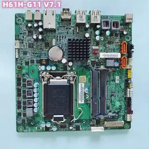 H61H-G11 V 7.1 K8-B2000 motherboard H61 DDR3 LGA1155 Mainboard 100%tested fully work