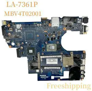 P4VC0 LA-7361P  For TravelMate 8481 8481G 8481T  Motherboard MBV4T02001 DDR3 Mainboard 100% Tested Fully Work