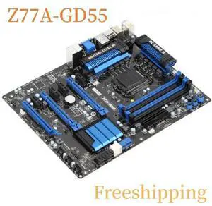 For Z77A-GD55 Motherboard 32GB LGA 1155 DDR3 ATX Z77 Mainboard 100% Tested Fully Work