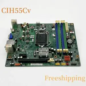 CIH55Cv For H320 Desktop H55-82578DC Motherboard H55H-LD LGA1156 DDR3 Mainboard 100% Tested Fully Work